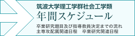 筑波大学理工学群社会工学類 年間スケジュール