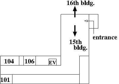 A map of 15th bld.