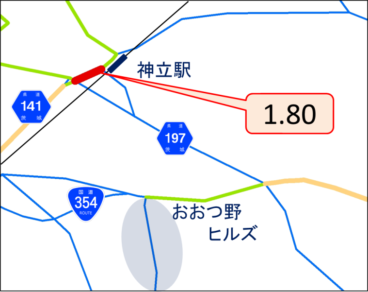 現在の混雑状況